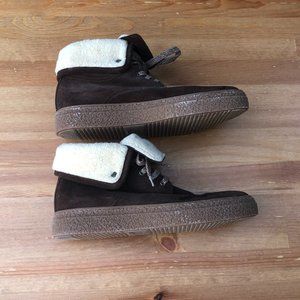 **last week* Kenneth cole high top suede sneakers